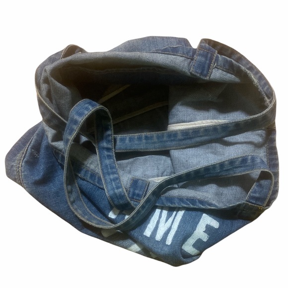 AMERICAN EAGLE graphic logo tote bag shoulder purse - Picture 3 of 4